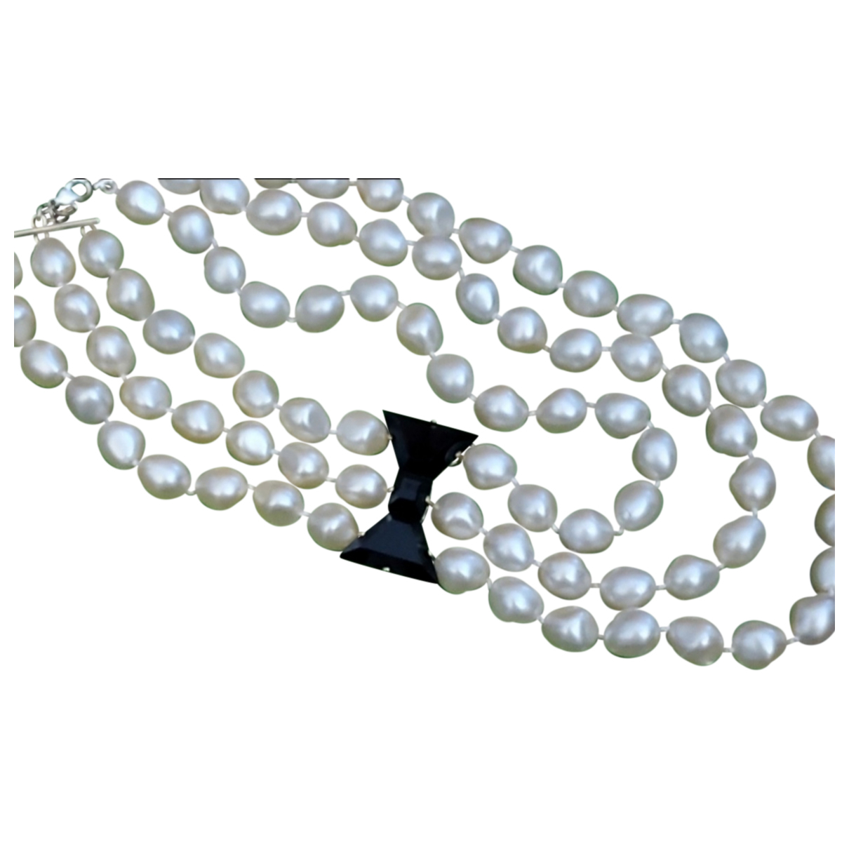 Pearl necklace Kate Spade White in 